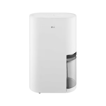 16L LG PuriCare™ DUAL Inverter Dehumidifier (DD16GMWE1) White