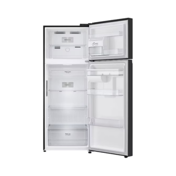 493L Top Freezer Fridge in Essence Matt Black with Water Dispenser & Auto Ice maker