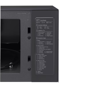 25L LG NeoChef® Smart Inverter Grill Microwave Oven Black